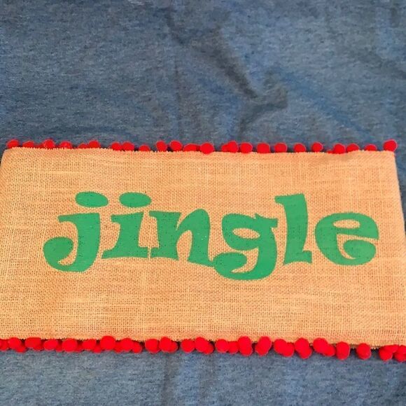 Other - Jingle pillow wrap 